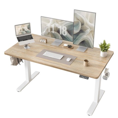 BEXEVUE 电动升降办公桌 可坐可站电脑桌 人体工学设计