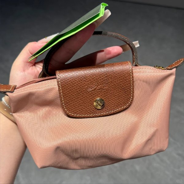 Longchamp Le Pliage 拉链手提包