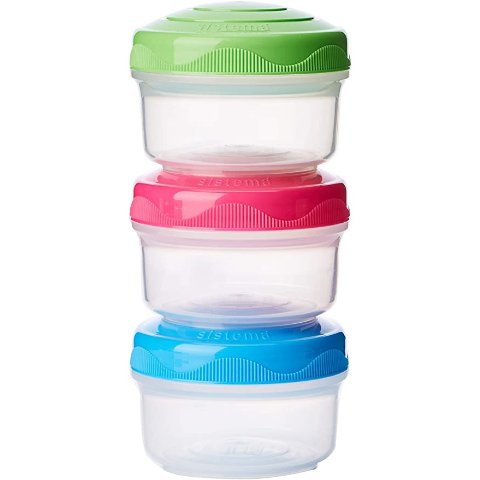 Sistema 小零食带盖收纳盒3件套