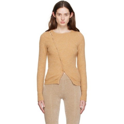 Le Papier La Maille Pau 驼色开衫