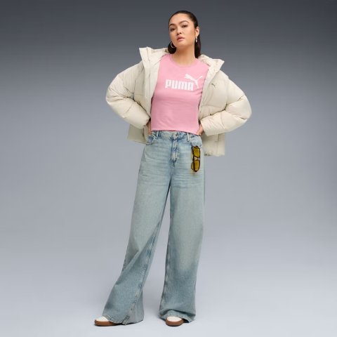 Puma百搭牛奶粉Essentials 女士T恤