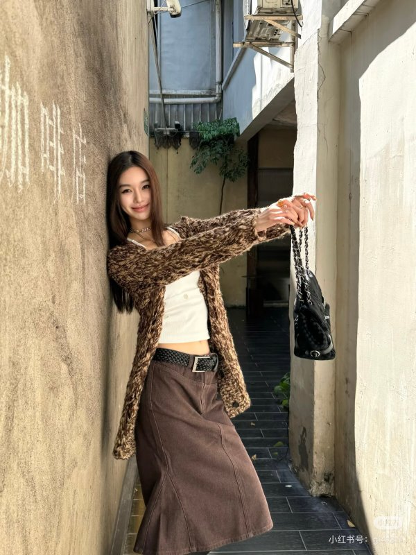 Openyy针织开衫 棕色