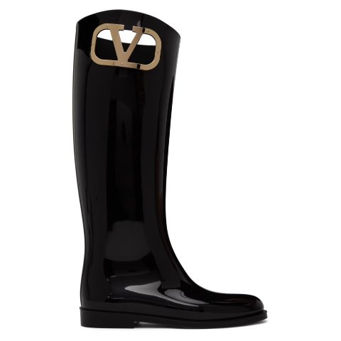 Logo Black 靴子 关晓彤同款