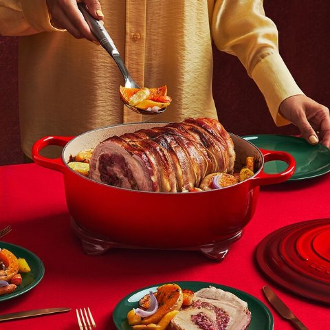 Le CreusetShallow 圆形炖锅