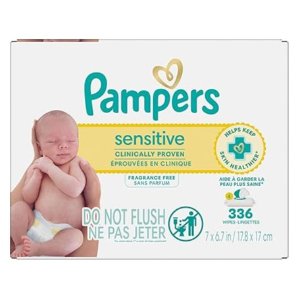 婴儿棉柔湿巾 336片