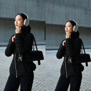 Elora 羽绒服 黑色 M码