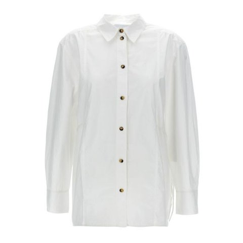 蝴蝶结长袖衬衫