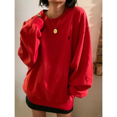 Logo 刺绣圆领卫衣