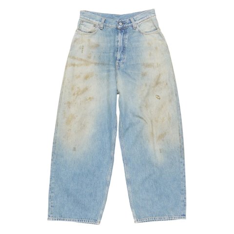 仿旧牛仔裤 细节设计