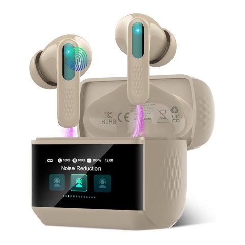 ZYHKON 蓝牙 5.4 无线耳机 触控屏多功能＋麦克风