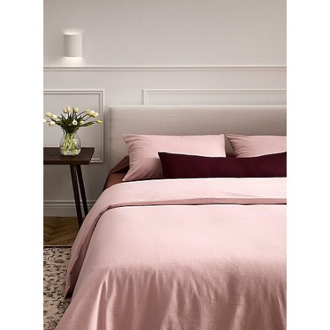 亚麻棉被套3件套