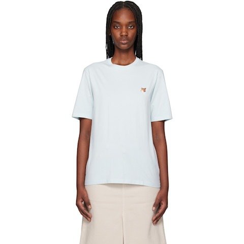 Maison KitsuneBlue Fox 头标T恤 常规款