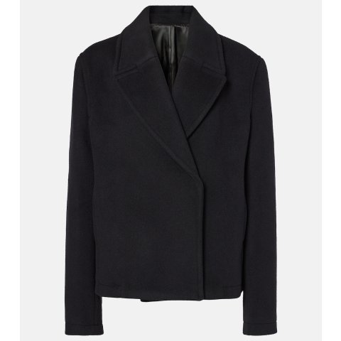 Toteme羊毛混纺短款大衣