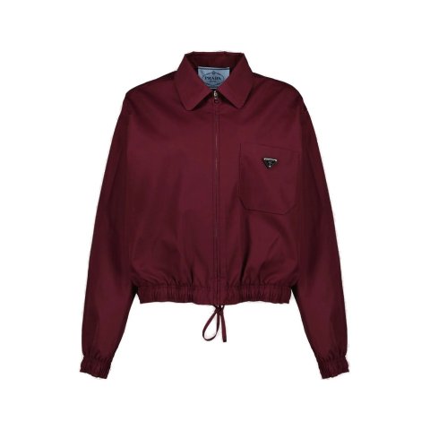 Prada 拉链抽绳夹克