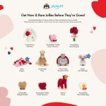 Indigo "稀有Jellycat掉落日"🍓草莓龙/抱玫瑰小兔/好运小马