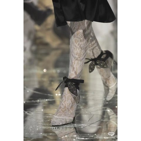 Off-White Foliefoliage 黑色高跟鞋