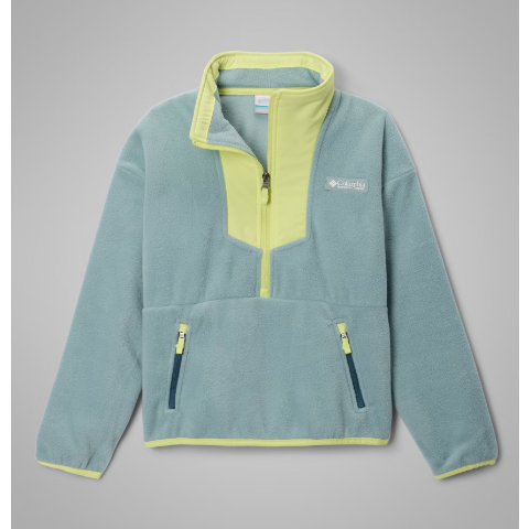 Columbia特别清新的低饱和大童抓绒上衣