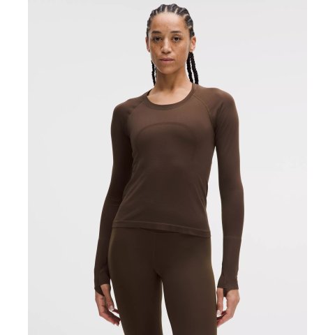 Lululemon Swiftly Tech 长袖上衣 短款