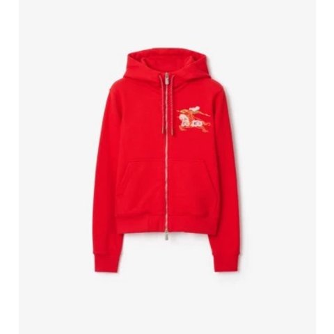 Cotton 马年拉链连帽衫