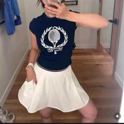 网球俱乐部T恤 纯棉宽松超柔软