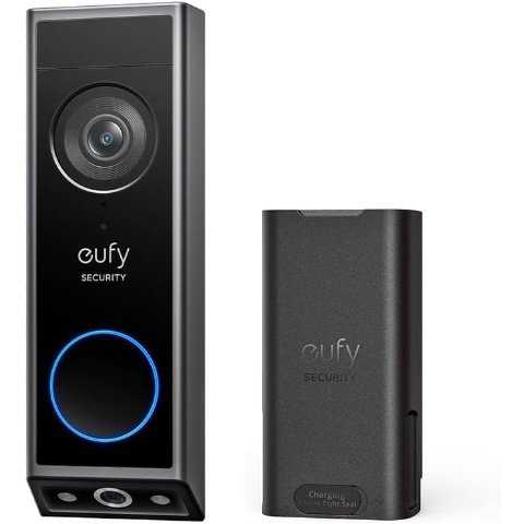 eufy E340 视频门铃 双摄2K电池
