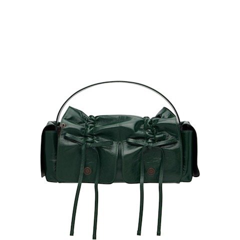 Green 多口袋背包