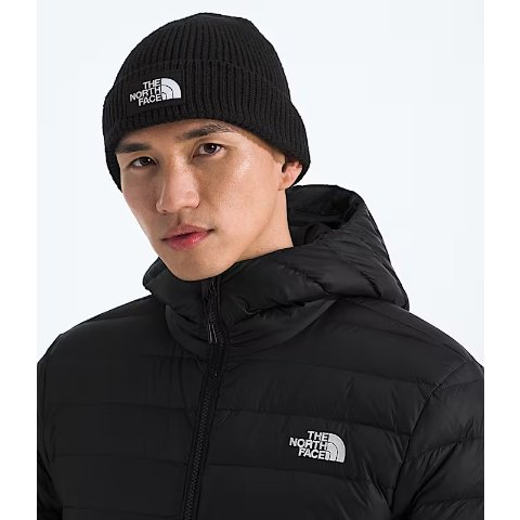 TNF Logo Box 卷边毛线帽