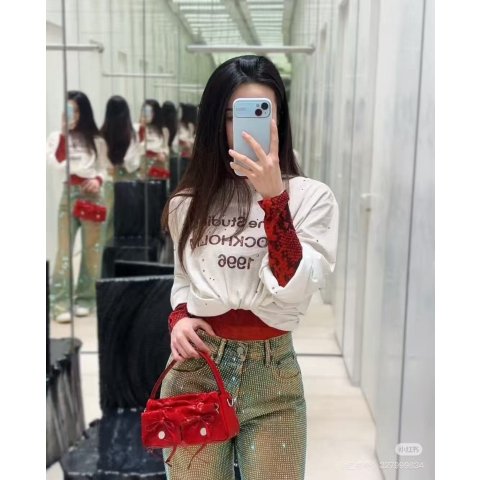 Acne StudiosMicro 多口袋皮革单肩包