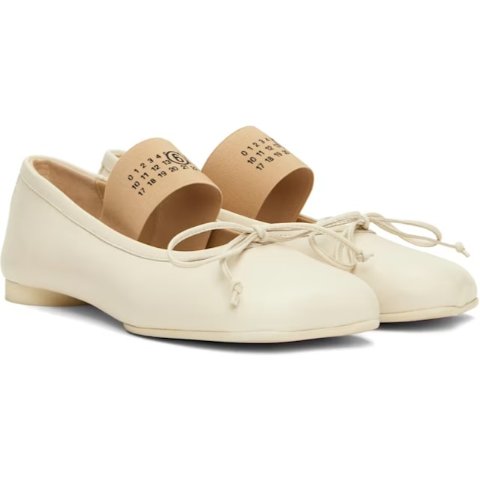 Off-White Anatomic 芭蕾平底鞋