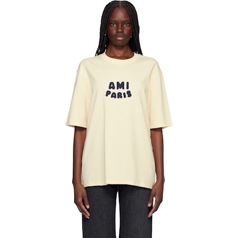 Ami Paris 纯棉标志T恤