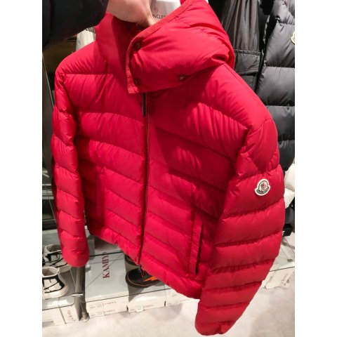 Moncler 连帽羽绒夹克 拉链