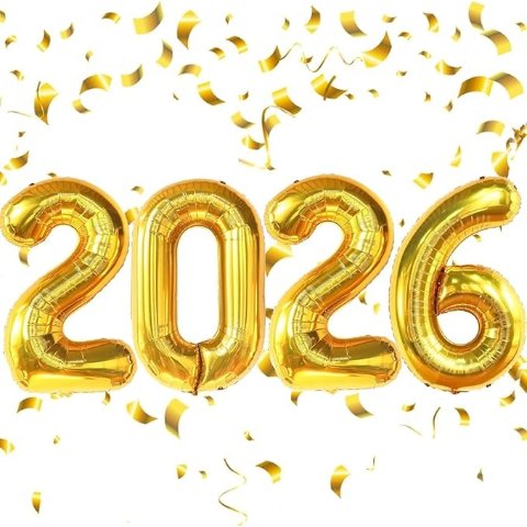 2026 锡箔气球 新年装饰