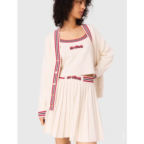 Embroidered 长款开襟衫