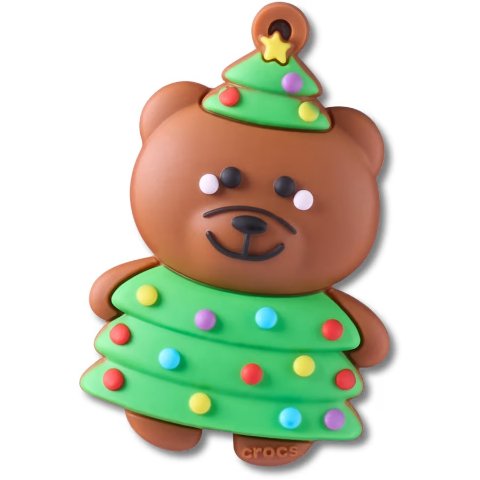 Crocs 圣诞熊鞋饰 Jibbitz