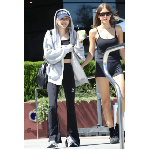 PumaRose同款！超chillEssentials 男士连帽拉链卫衣