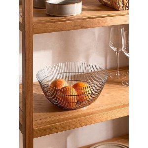 史低了金属网格水果篮