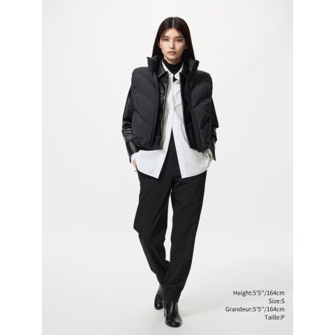 弹力女裤 保暖款