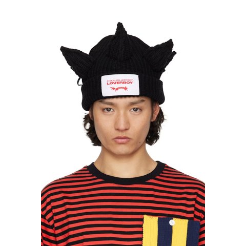Black Berserker Beanie 黑色帽