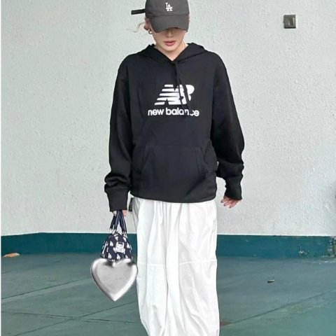 大童连帽卫衣 标志款