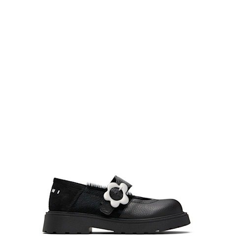 Kids 黑色玛丽珍乐福鞋