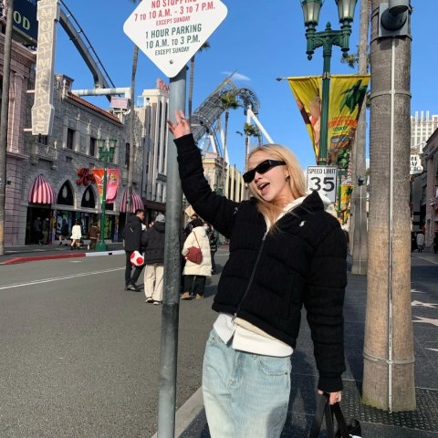 Polo Ralph Lauren羊毛羊绒混纺 官网$674女羊毛短款棉服外套