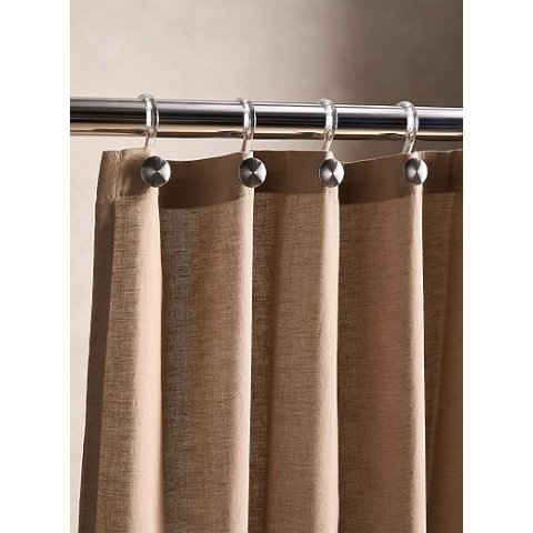 Circles 浴帘挂钩 透明 12只装