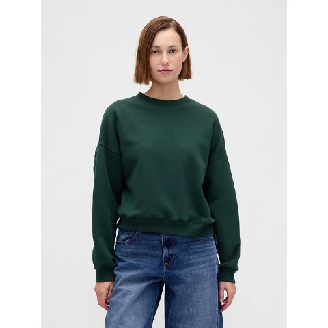 GapM 手慢无VintageSoft Wedge 圆领卫衣