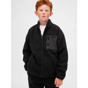 大童摇粒绒外套