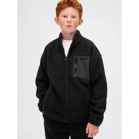 大童摇粒绒外套