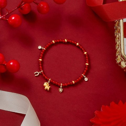 Lucky Horse 玛瑙手链