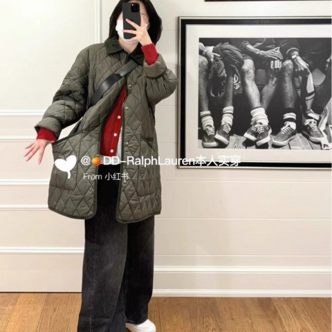 Polo Ralph Lauren官网$528女士夹棉外套