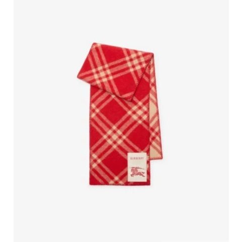 Check 马年羊毛围巾