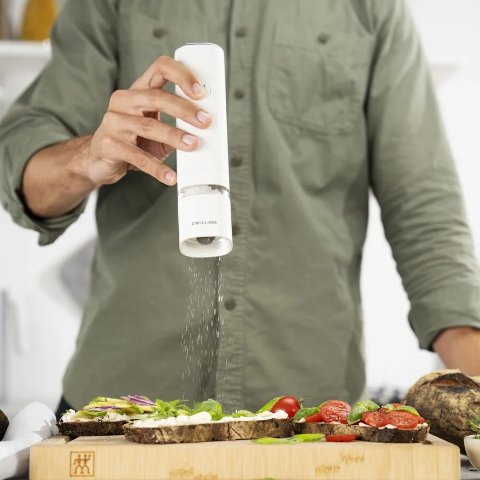 Zwilling电动胡椒研磨器 白色