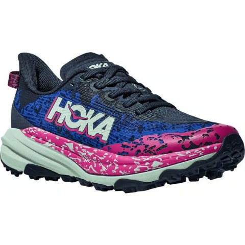 妹子可穿大码Hoka Speedgoat 6 青少年越野跑鞋